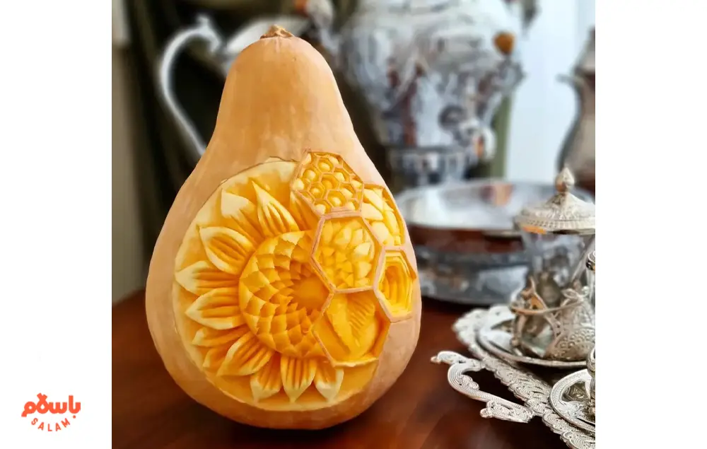 حکاکی میوه شب یلدا