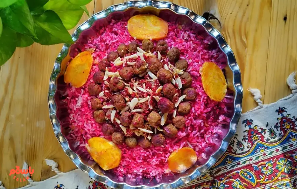 لبو پلو با هویج