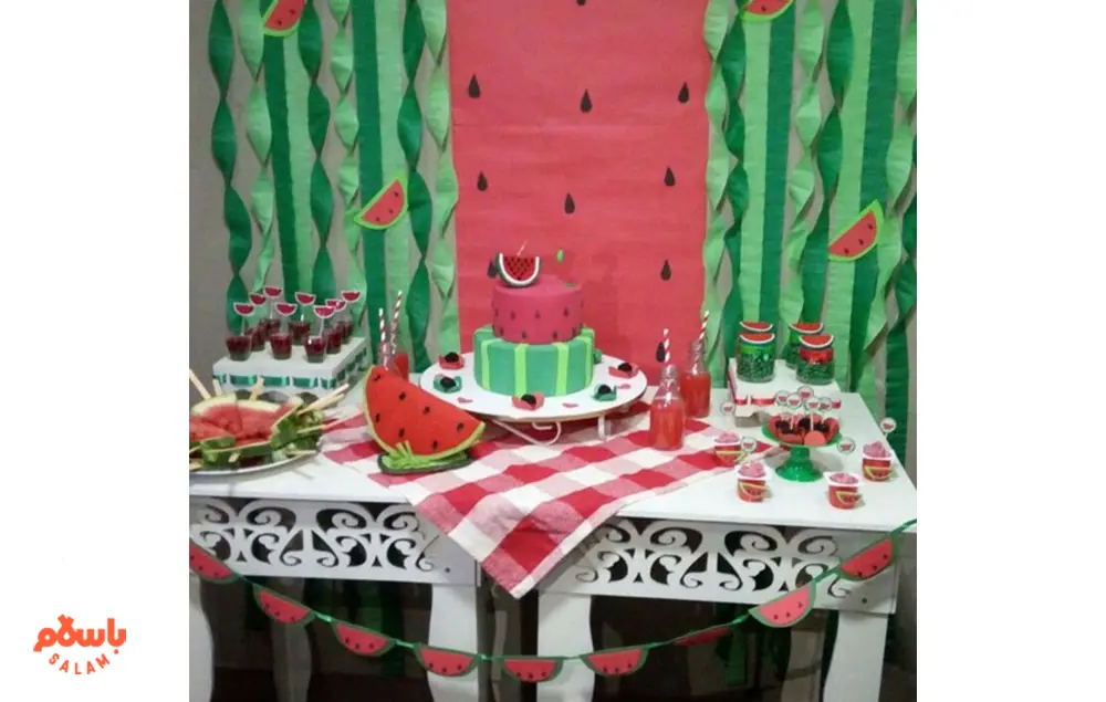 عکس خفن تزیین شب یلدا برای مدرسه