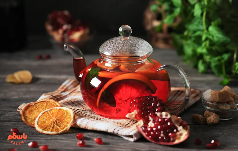 خواص دمنوش انار