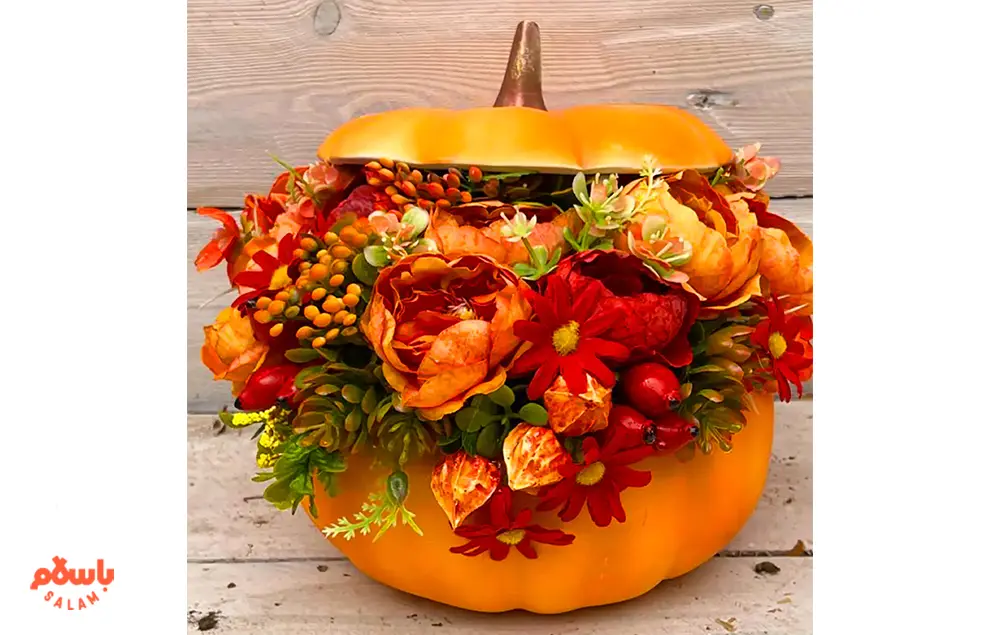تزیین کدو برای شب یلدا