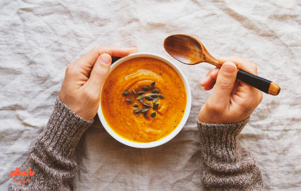 آش کدو حلوایی مازندرانی