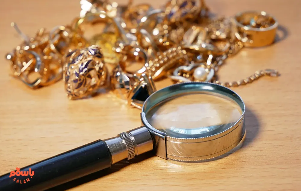 تشخیص طلا از بدل با ۶ روش خانگی + عکس