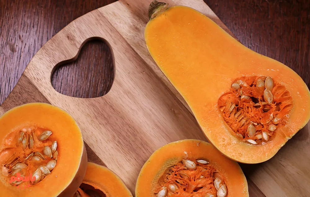 حلوای کدو حلوایی با آرد برنج