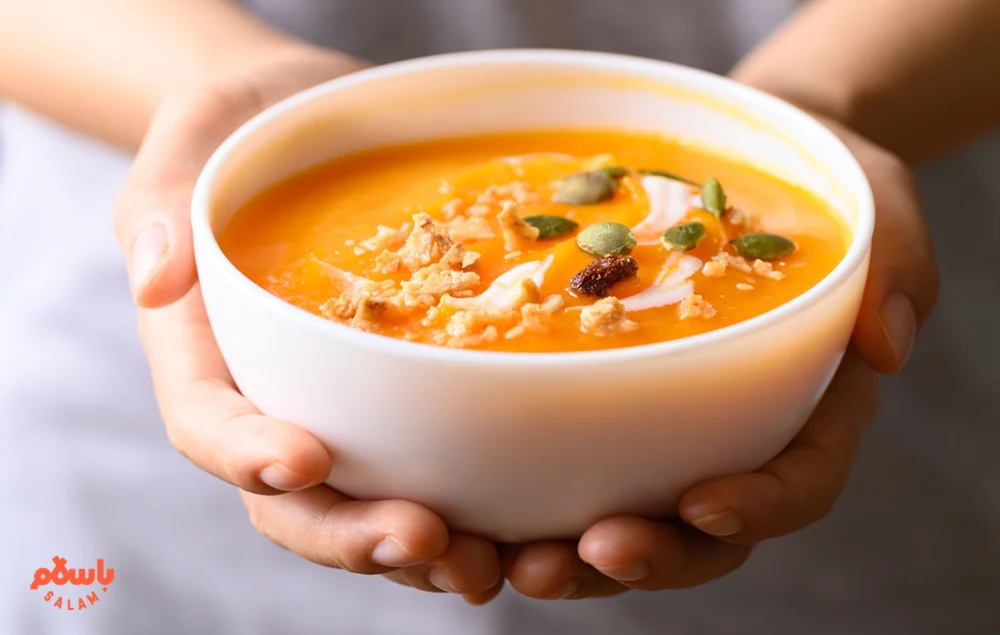 طرز تهیه آش کدو حلوایی برای سرماخوردگی
