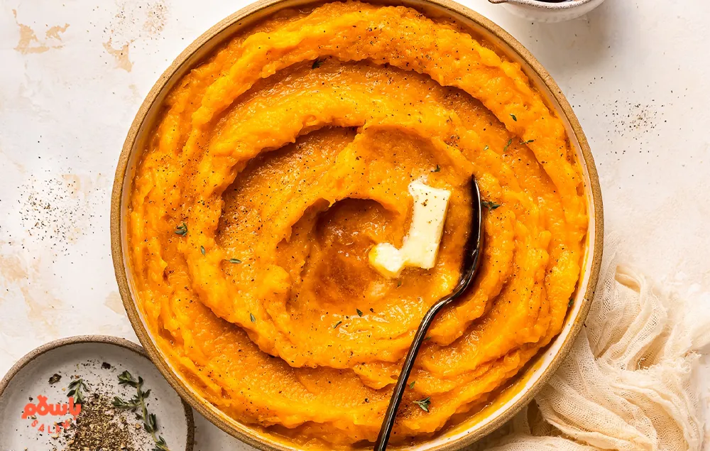 طرز تهیه حلوای کدو حلوایی بدون ارد