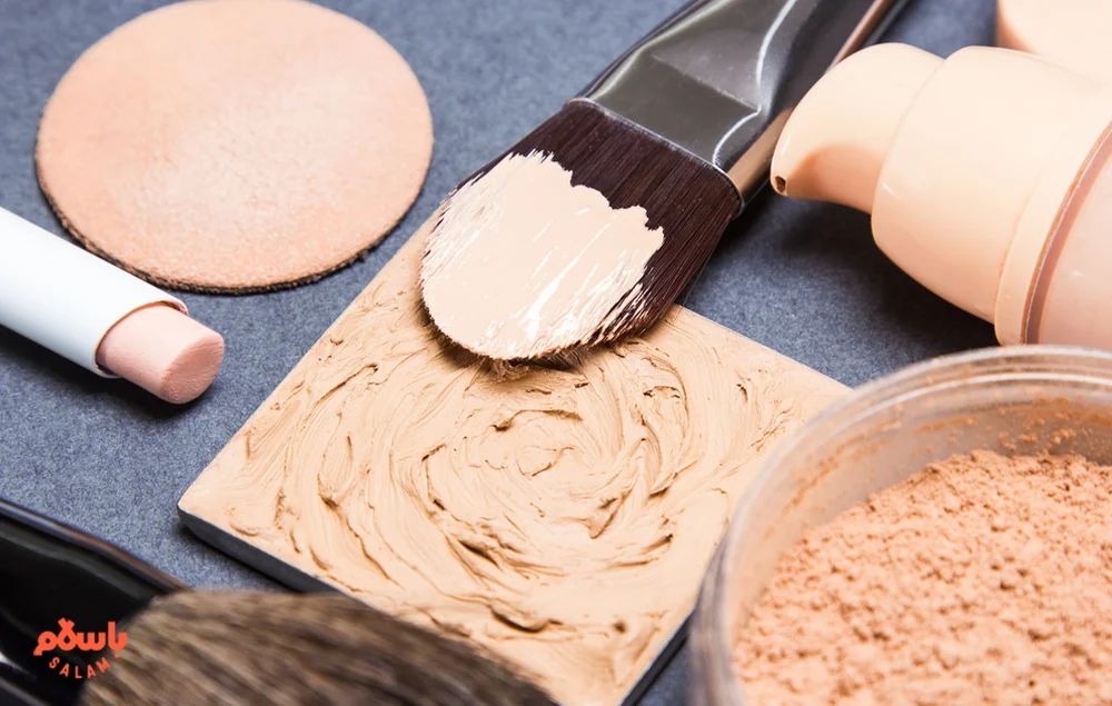 کرم پودر برای پوست چرب