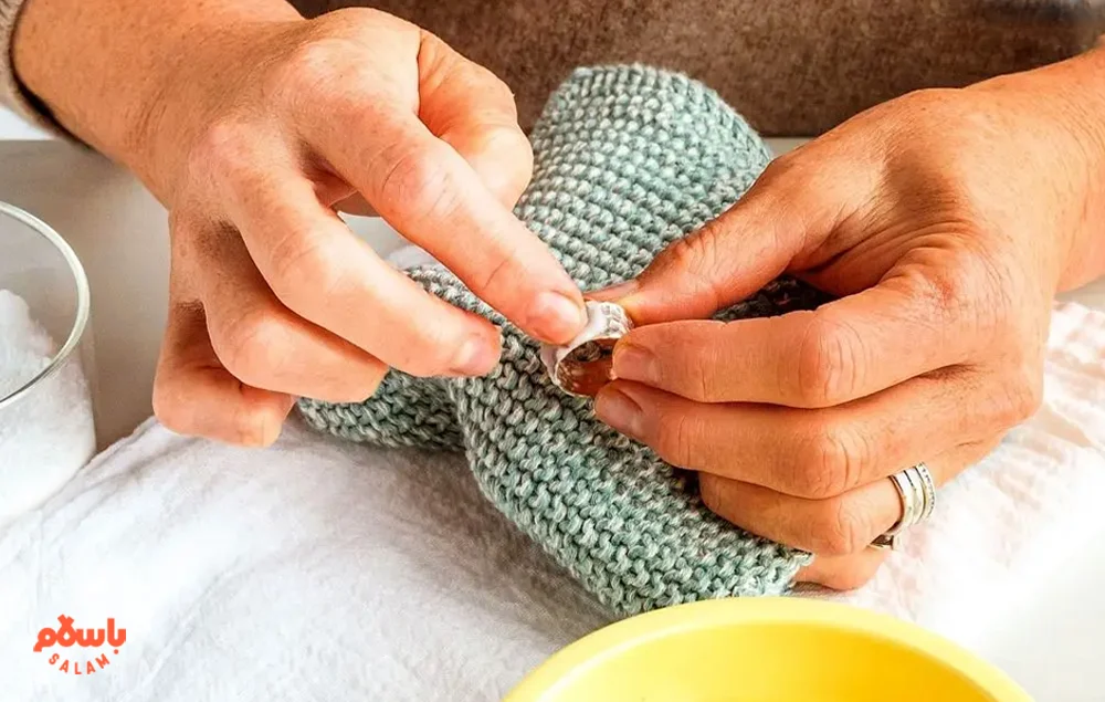 براق کردن طلا در خانه