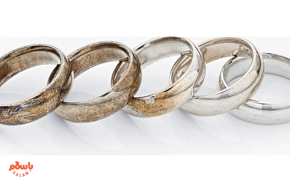 علت سیاه شدن طلا