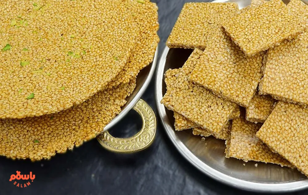 سوهان کنجدی عسلی