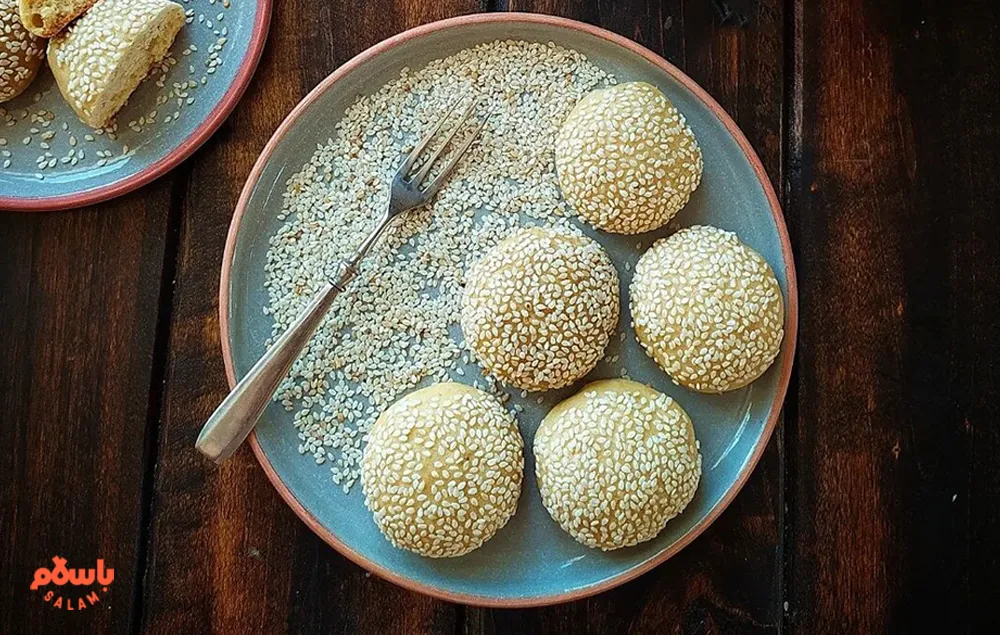 کلوچه کنجدی