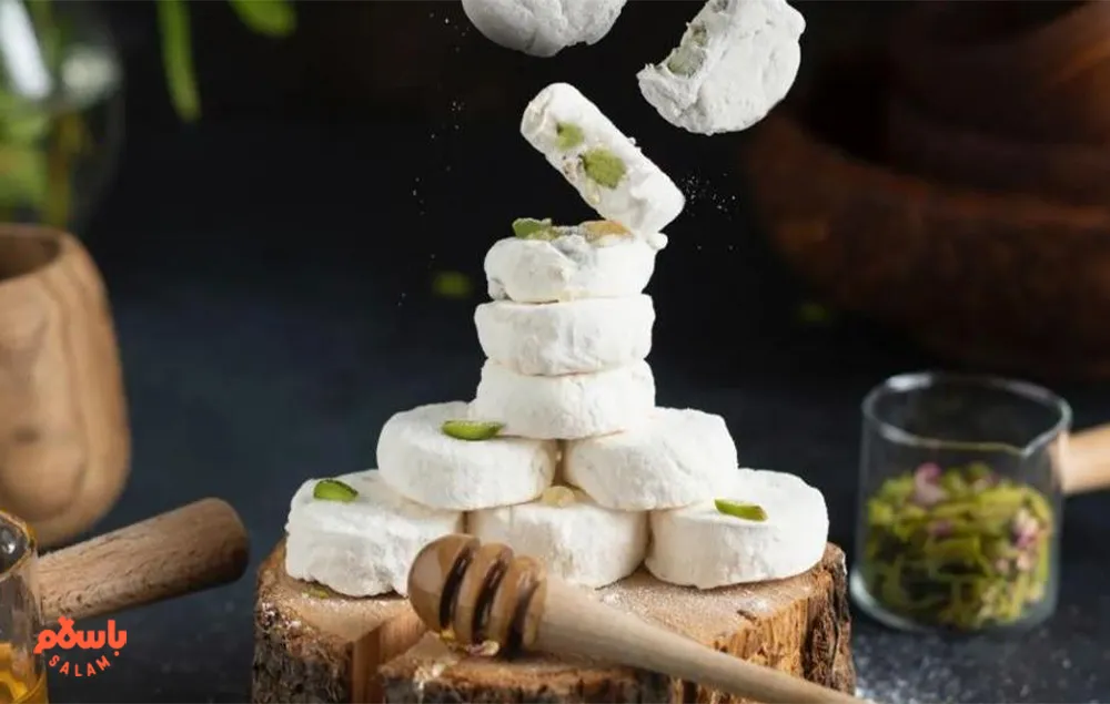 طرز تهیه گز آردی بدون گلوکز