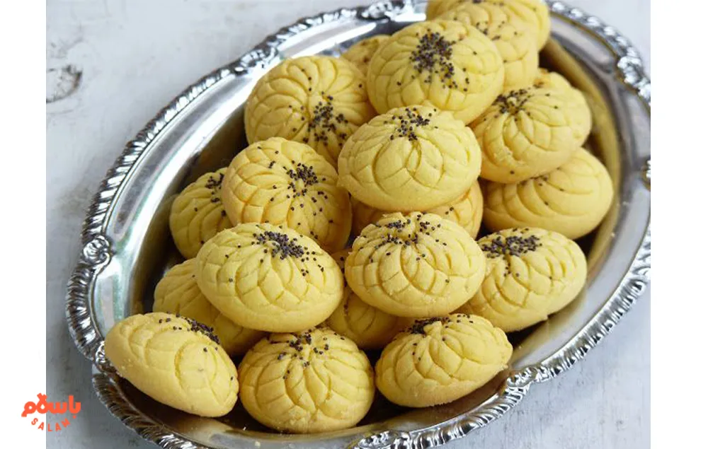 طرز تهیه شیرینی برنجی با پیمانه