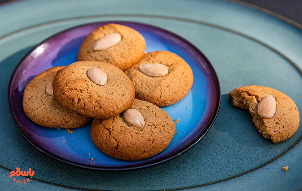 طرز تهیه شیرینی بادامی
