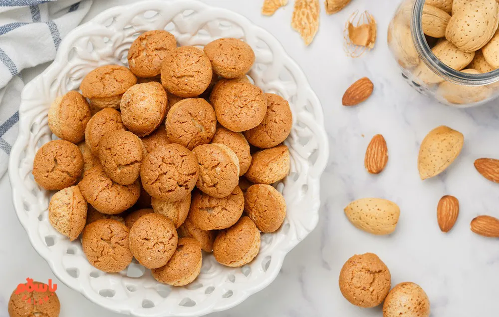 شیرینی بادامی بدون آرد