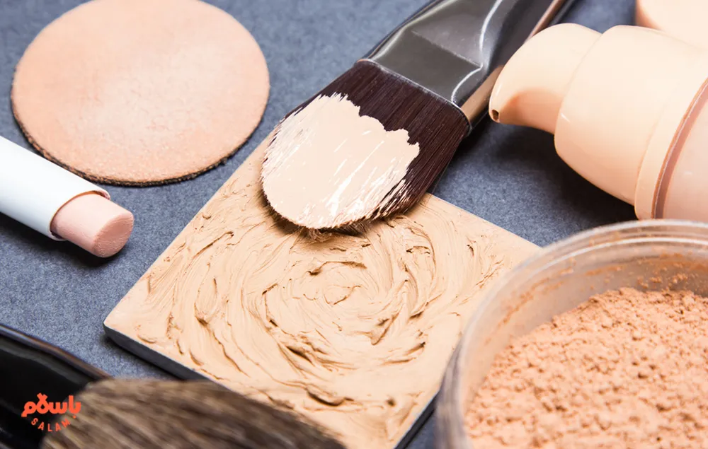 کرم پودر برای پوست سبزه