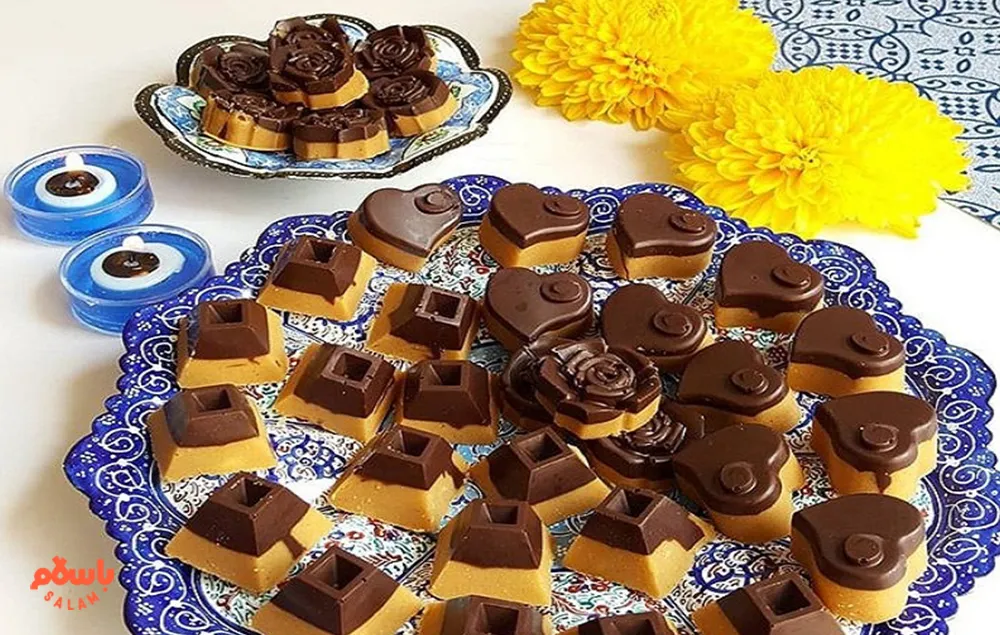 شیرینی برشتوک شکلاتی