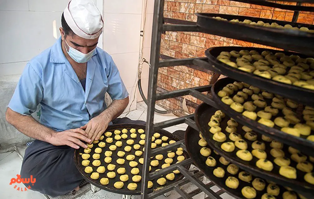 نان برنجی کرمانشاه