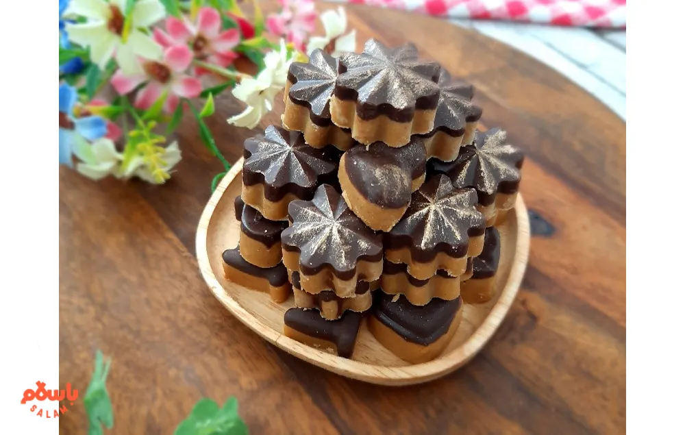 برشتوک با آرد گندم و نخودچی