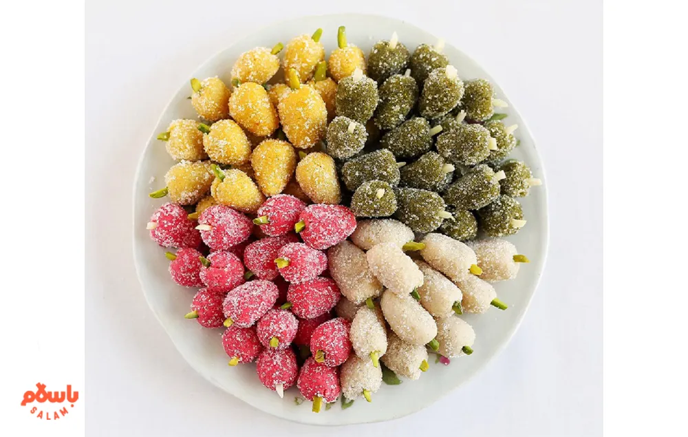 شیرینی توت بادامی