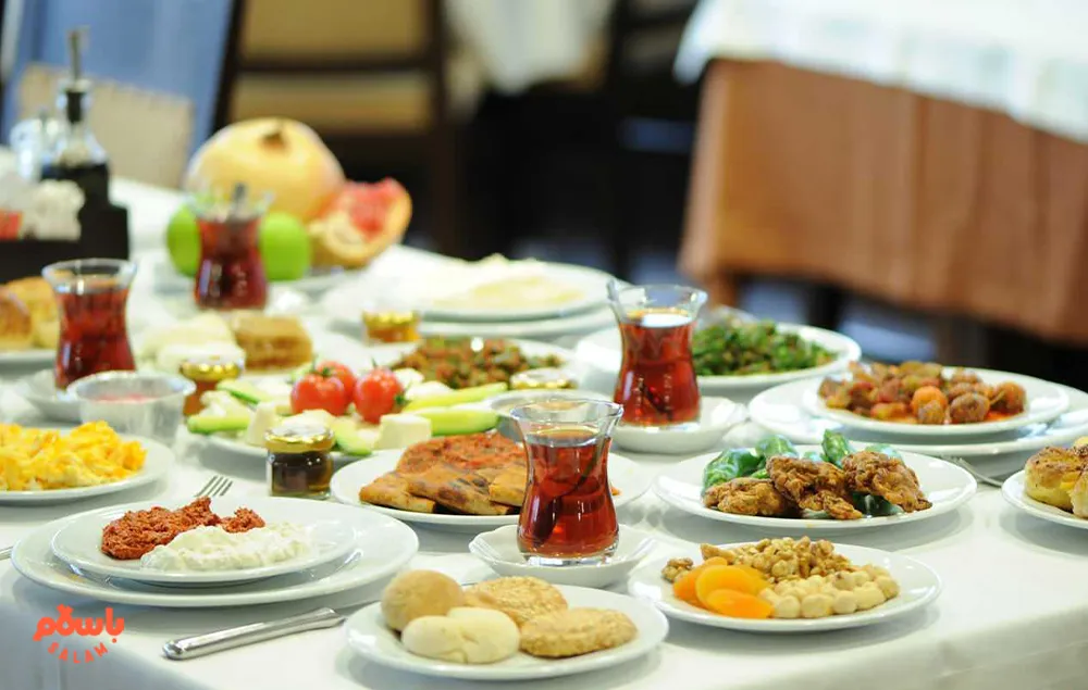 لیست غذا سحری