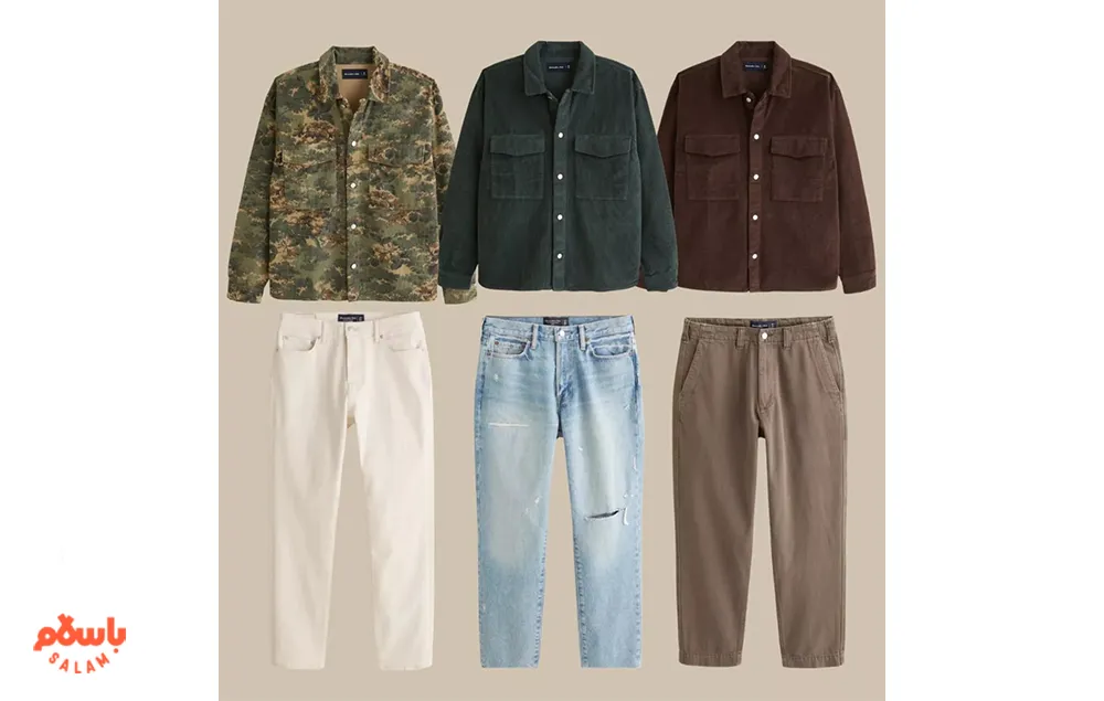 لباس عید مردانه با استایل جین و کتان