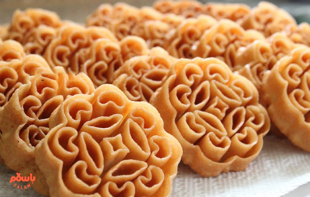 طرز تهیه شیرینی پنجره ای بدون شیر	