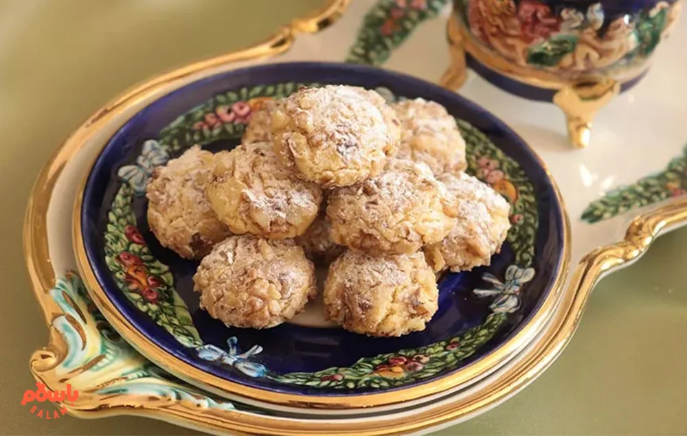 طرز تهیه شیرینی اسکار گردویی