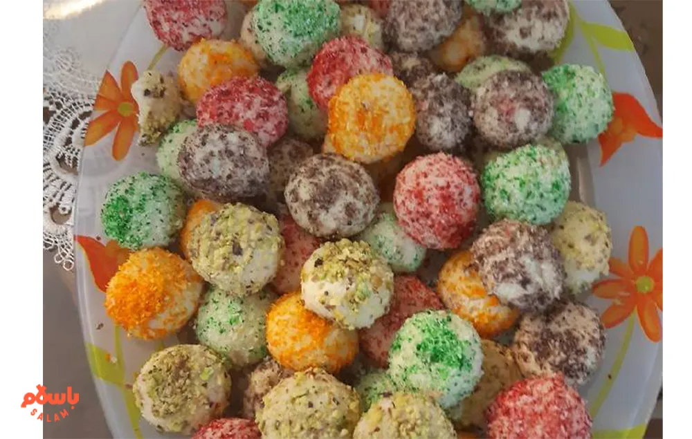 شیرینی قیطونی خانم جمشیدیان