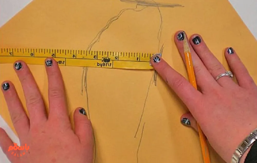 راهنمای اندازه گیری سایز پا