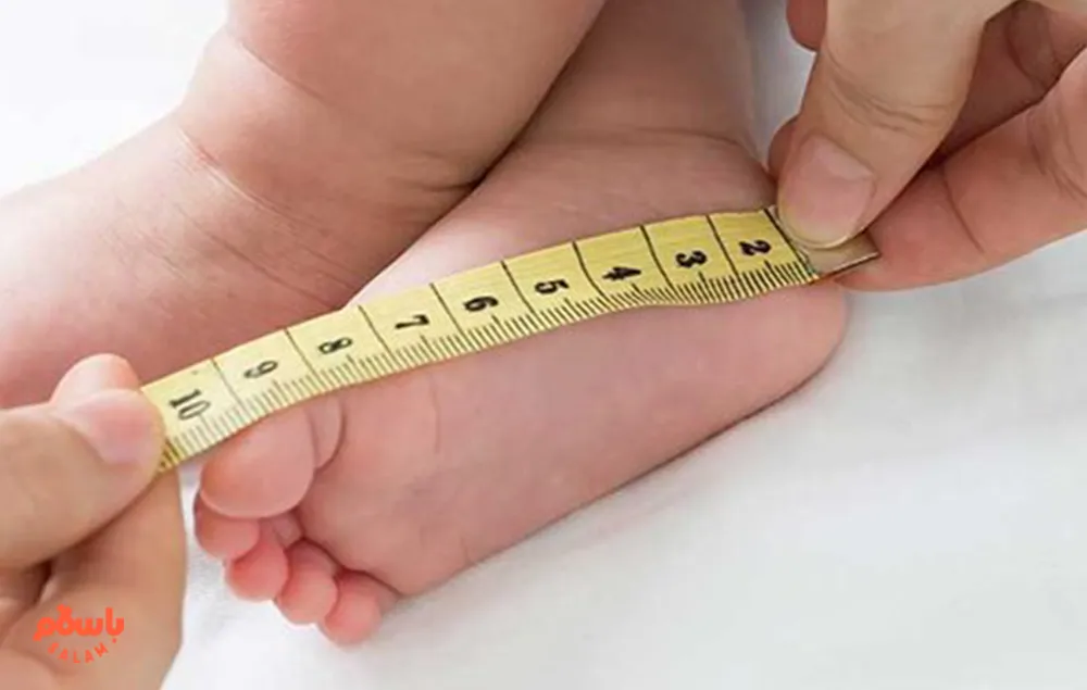 نحوه اندازه گیری سایز پا برای خرید کفش