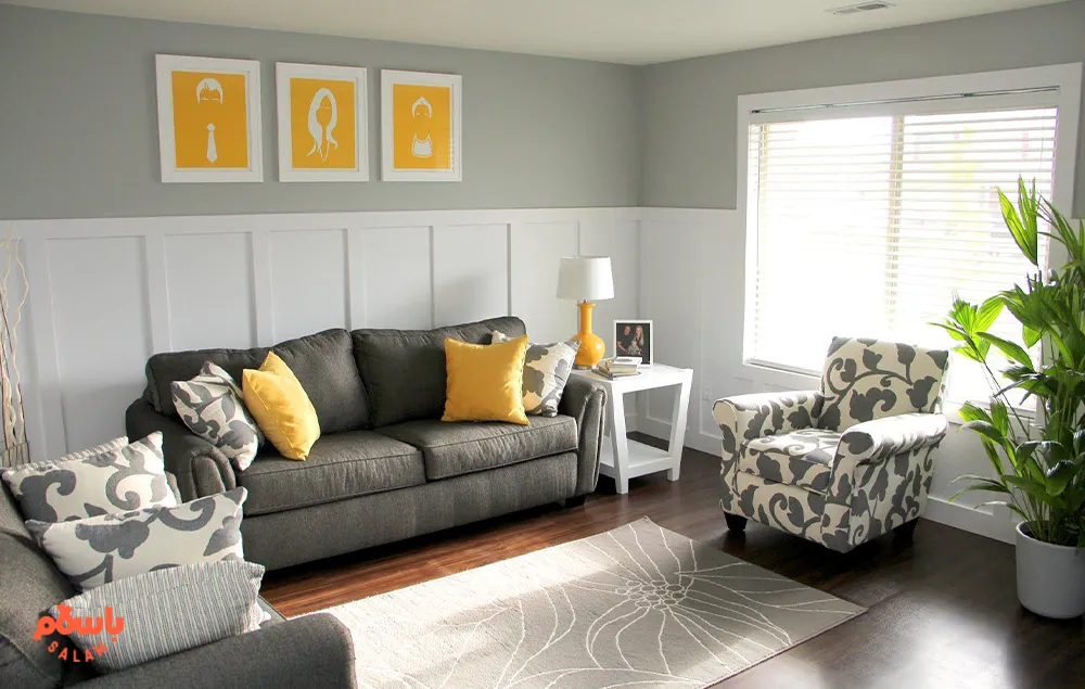 مبل طوسی با چه رنگی ست می شود