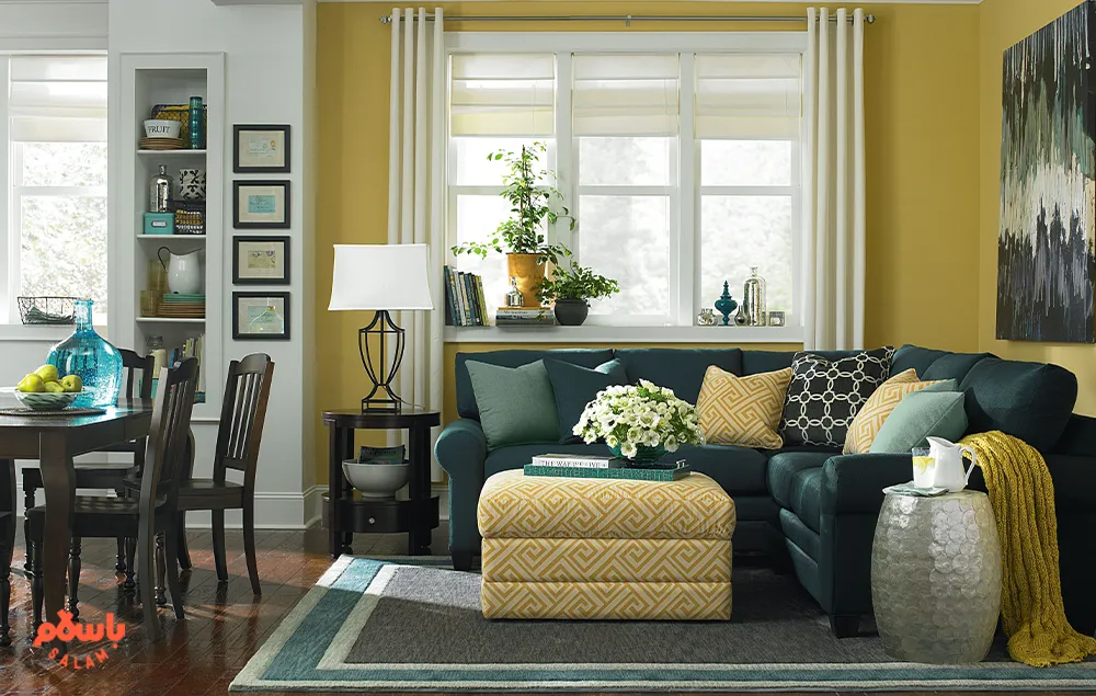 چیدمان مبل ال قدیمی