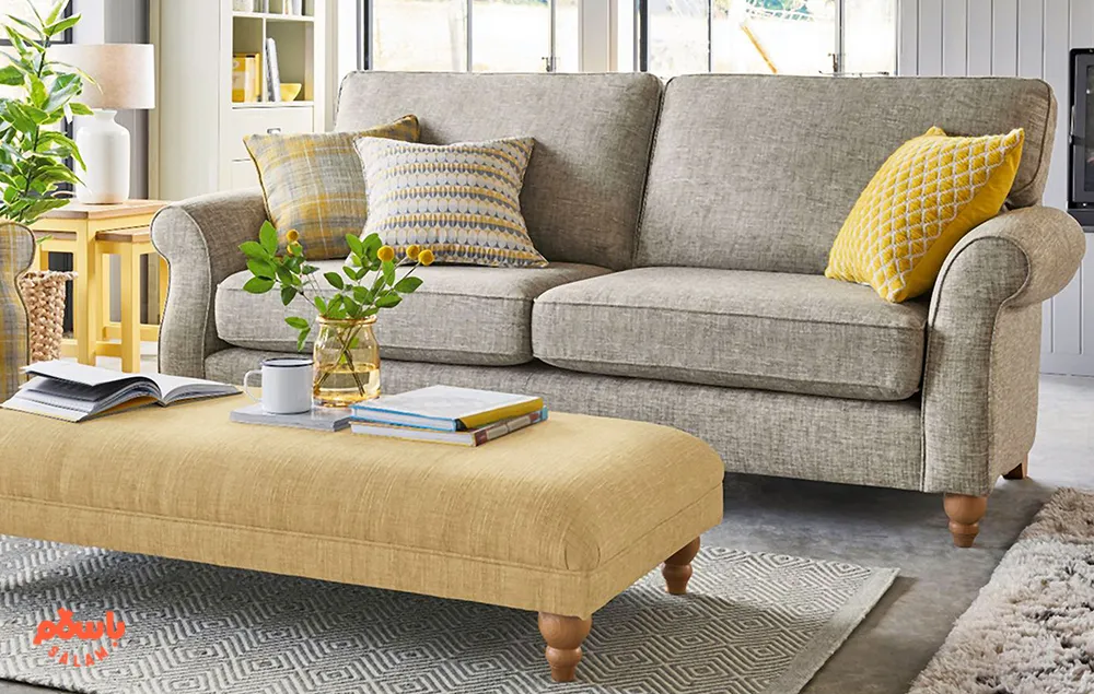 مبل طوسی با چه رنگ فرشی ست می شود