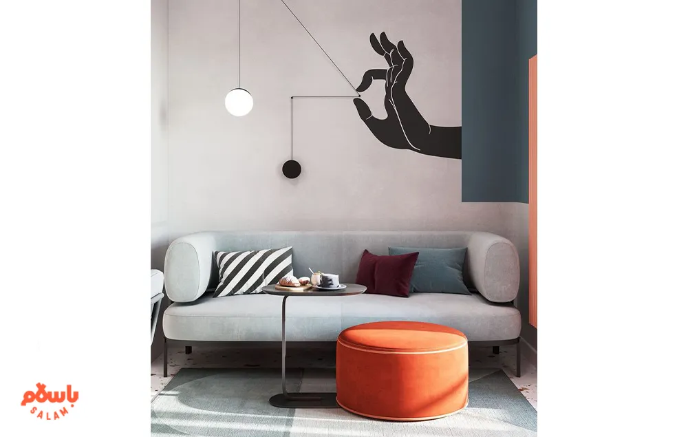 رنگ پارچه مبل برای دکوراسیون