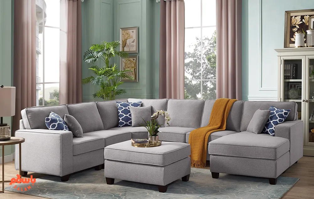 چیدمان مبل ال کنج