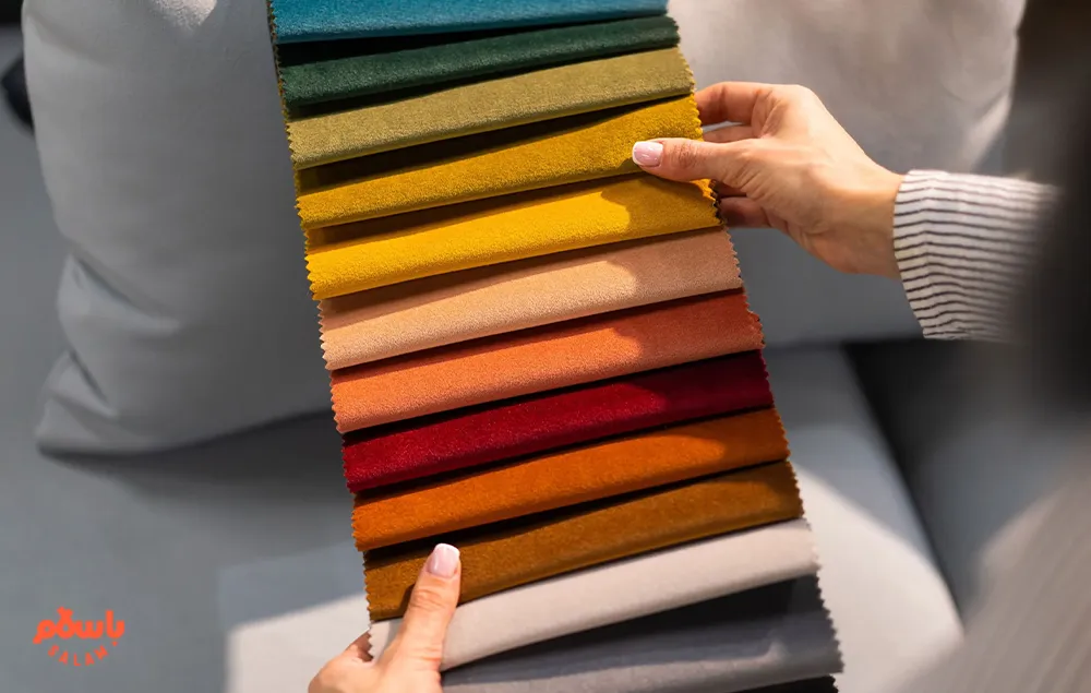 رنگ پارچه مبل مناسب