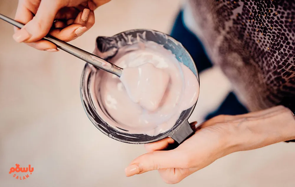 پودر دکلره ایرانی بدون آسیب  