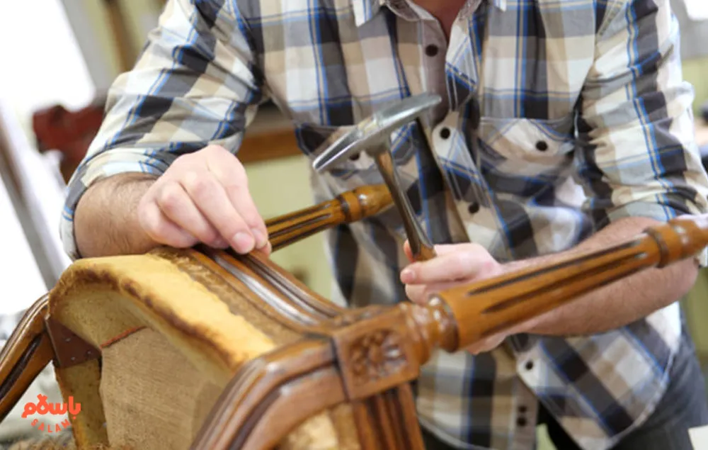 مبل راحتی با رنگبندی زیبا