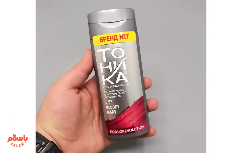 شامپو رنگ مو تونیکا 