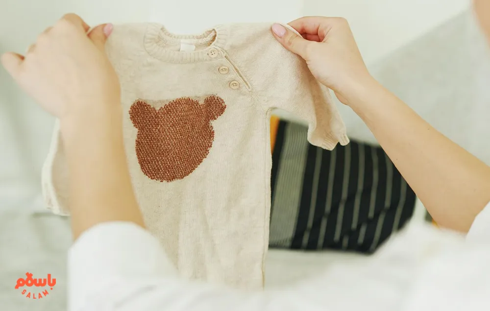 جدول سایز لباس نوزاد