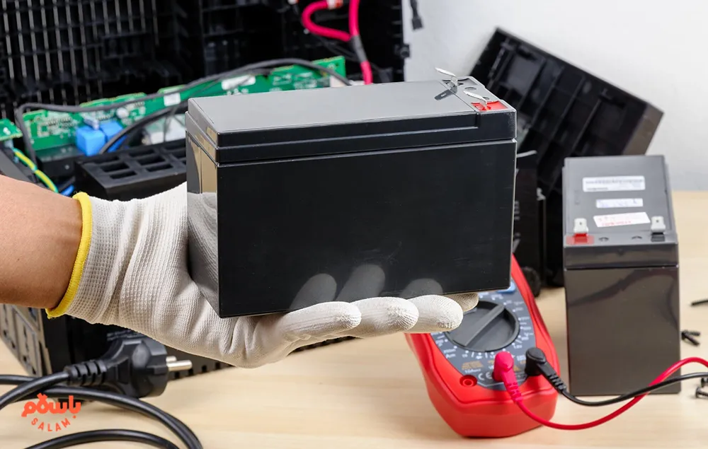 راهنمای جامع نحوه محاسبه توان باتری یو پی اس