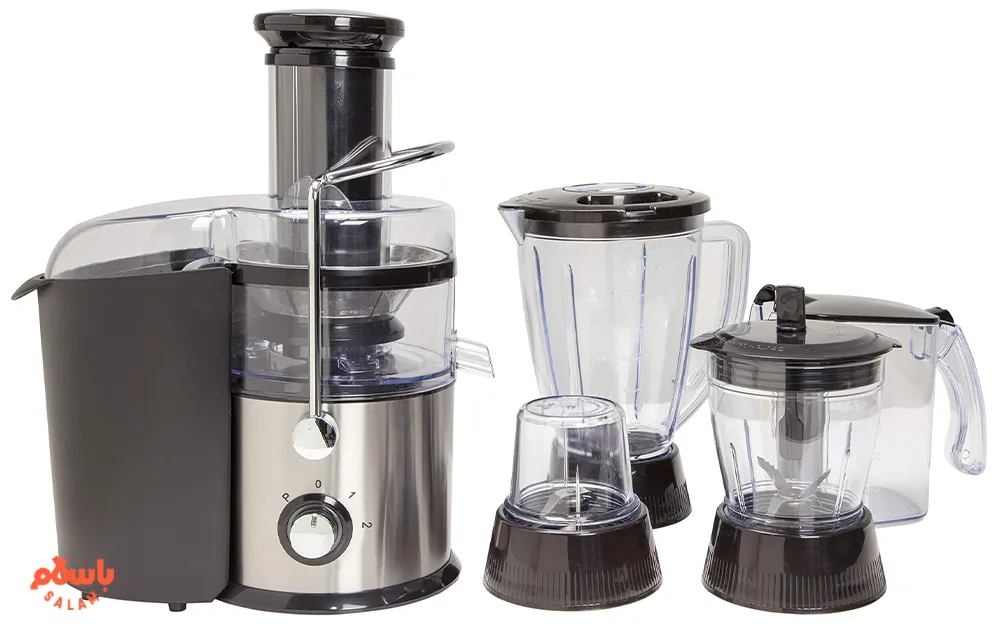 نحوه استفاده از آب میوه گیری چهار کاره بوش