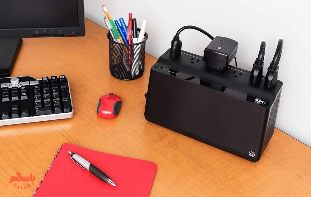 خاموشی یو پی اس به دلیل باتری
