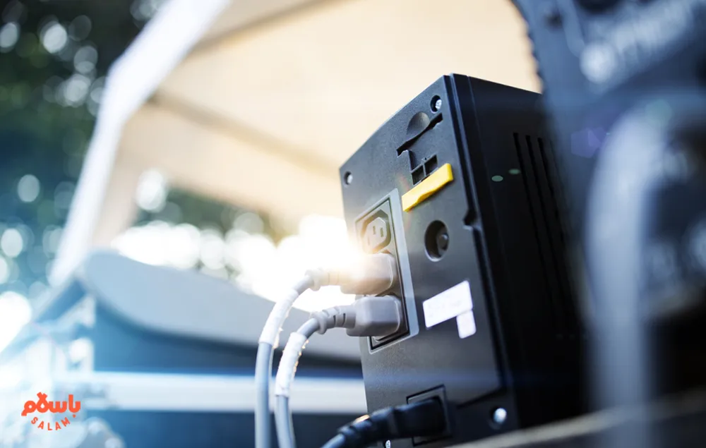 مدت زمان برق‌دهی یو پی اس