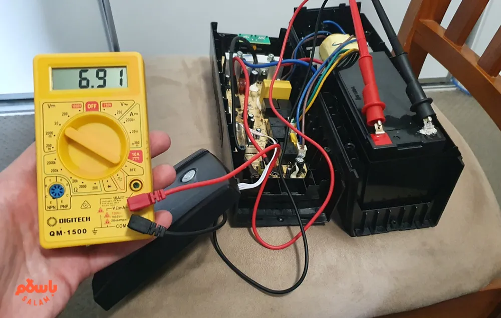 خطای فن یو پی اس
