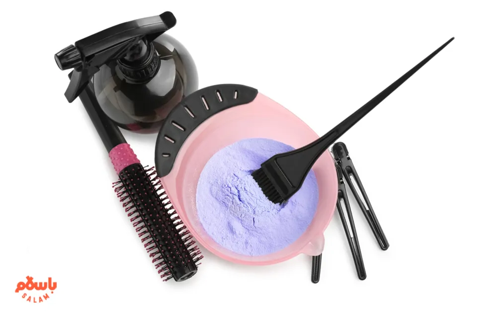 شامپو رنگ دائم  