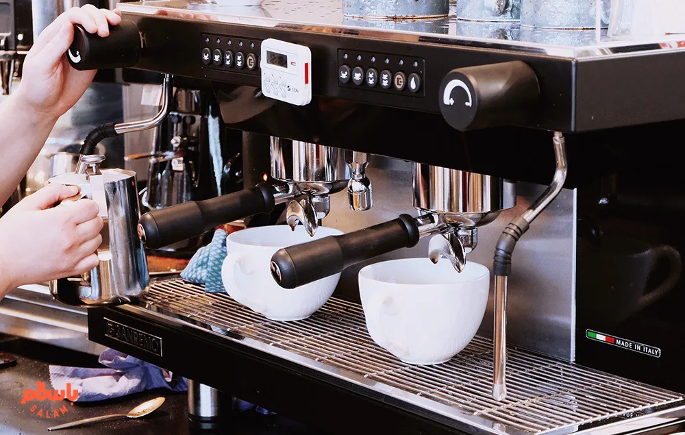 قیمت دستگاه اسپرسو ساز صنعتی دو گروپ
