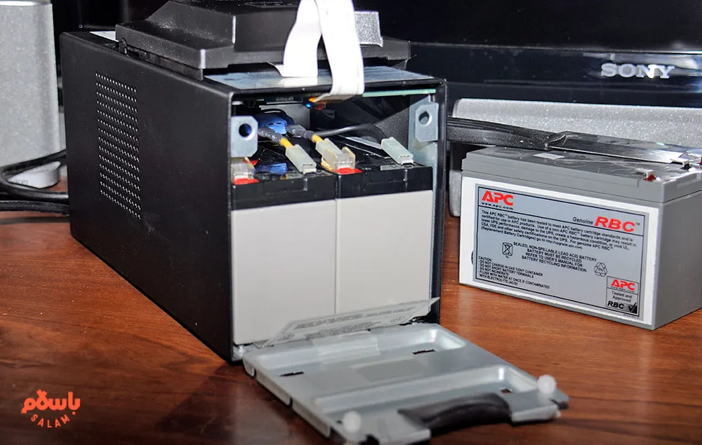 آموزش نصب باتری یو پی اس
