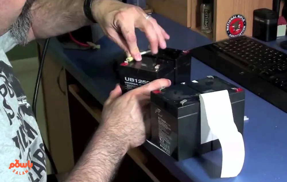 روش‌های نصب باتری یو پی اس
